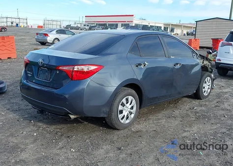 2018 Toyota Corolla L из США, поврежденный, VIN 2T1BURHE0JC068646